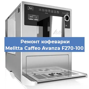 Декальцинация   кофемашины Melitta Caffeo Avanza F270-100 в Волгограде